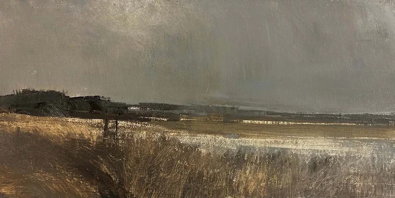 Charlie Hunter atmospheric landscape painting